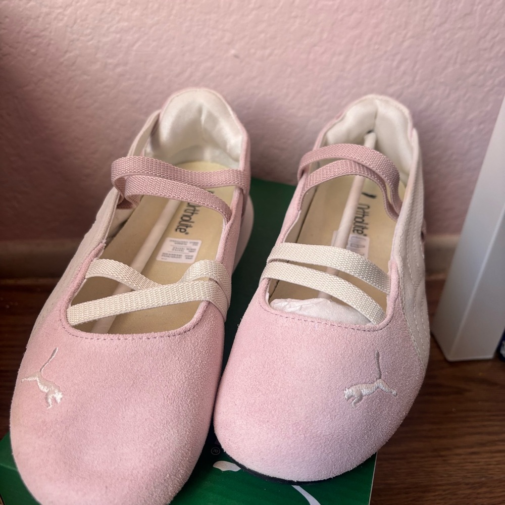 Puma Kids Light Pink Dress Shoes